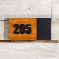 House Number Plaques Door Number Sign Personalised Acrylic Number