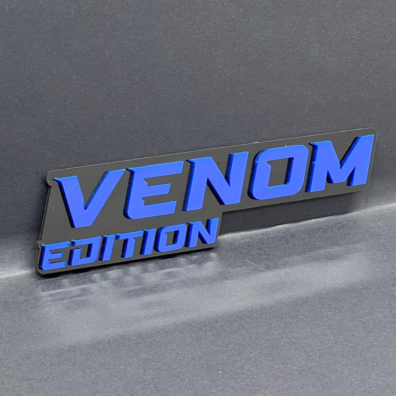 1PCS Venom Edition Emblem – 3D Car Badge Decal Sticker Multicolor Custom Look