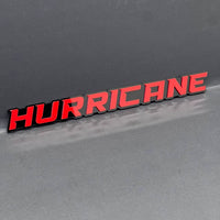1PC HURRICANE 3D Emblem Multicolor Custom Badge Sticker for Car SUV TRUCK