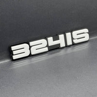 324IS Emblem – Multicolor 3D Acrylic Car, Truck & SUV Exterior Decal (1pcs)