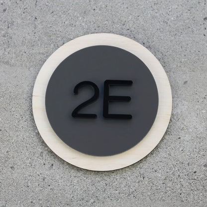 House Number Plaques House Door Number Signs Matt Personalised Address Plaques