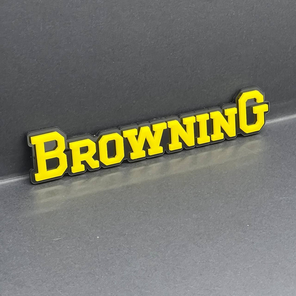 1PC Browning Emblem Custom Fender or Tailgate Badge for Car, SUV, or Truck