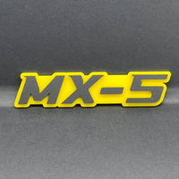1pc Emblem MX - 5 mazda MX-5 Rear Bumper Badge Emblem Logo
