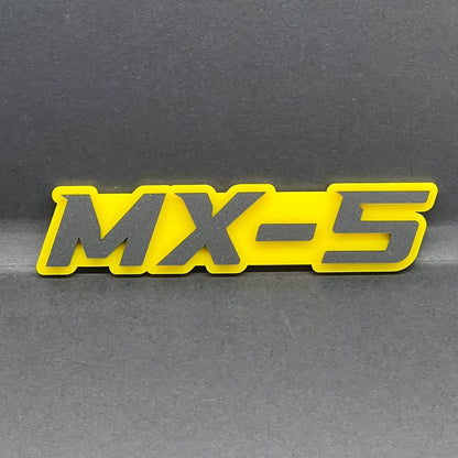 1pc Emblem MX - 5 mazda MX-5 Rear Bumper Badge Emblem Logo