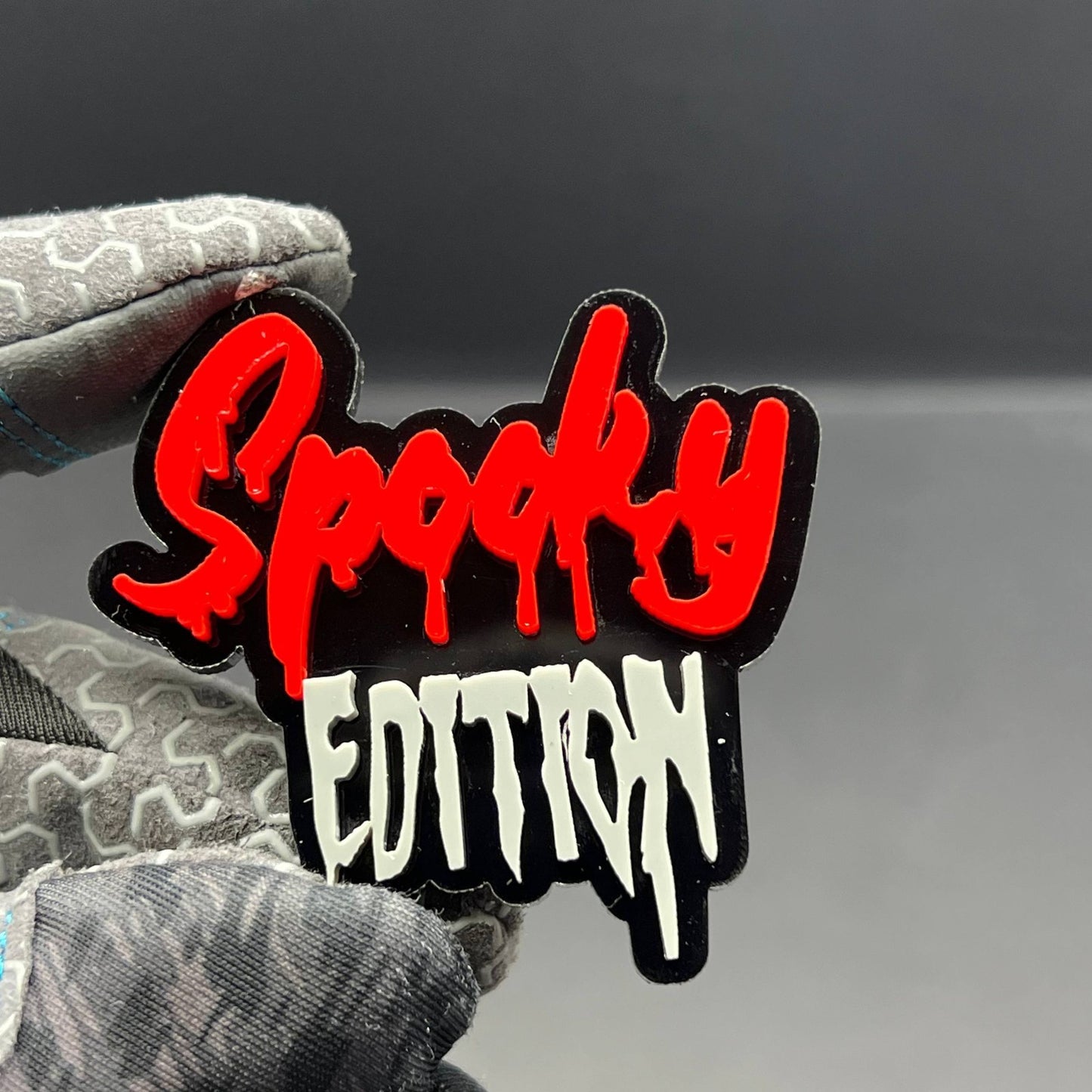 1PC Spooky Edition Emblem – Durable 3D Multicolor Acrylic Tailgate Badge