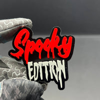 1PC Spooky Edition Emblem – Durable 3D Multicolor Acrylic Tailgate Badge