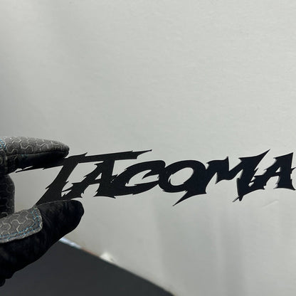 1pc TACOMA Multicolor 3D Car Emblem Easy Install Acrylic Trunk & Fender Sticker