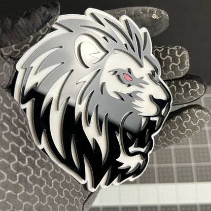 1PCS LION 3D Emblem Custom Badge Sticker for Car SUV TRUCK