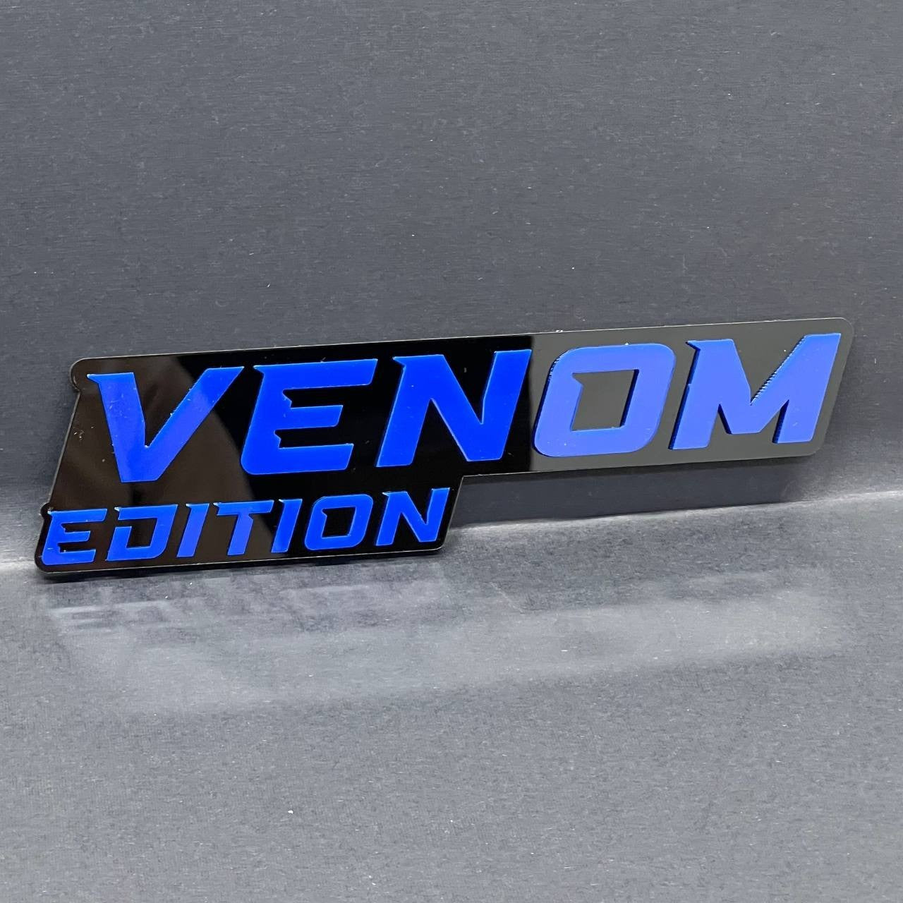 1PCS Venom Edition Emblem – 3D Car Badge Decal Sticker Multicolor Custom Look