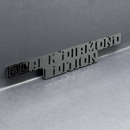 1PCS BLACK DIAMOND Edition Emblem – 3D Multicolor Acrylic Car, Truck & SUV Badge