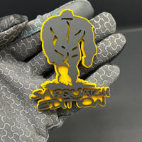 1pcs Sasquatch Edition Emblem – 3D Acrylic Badge Decal for Truck SUV Off-Road