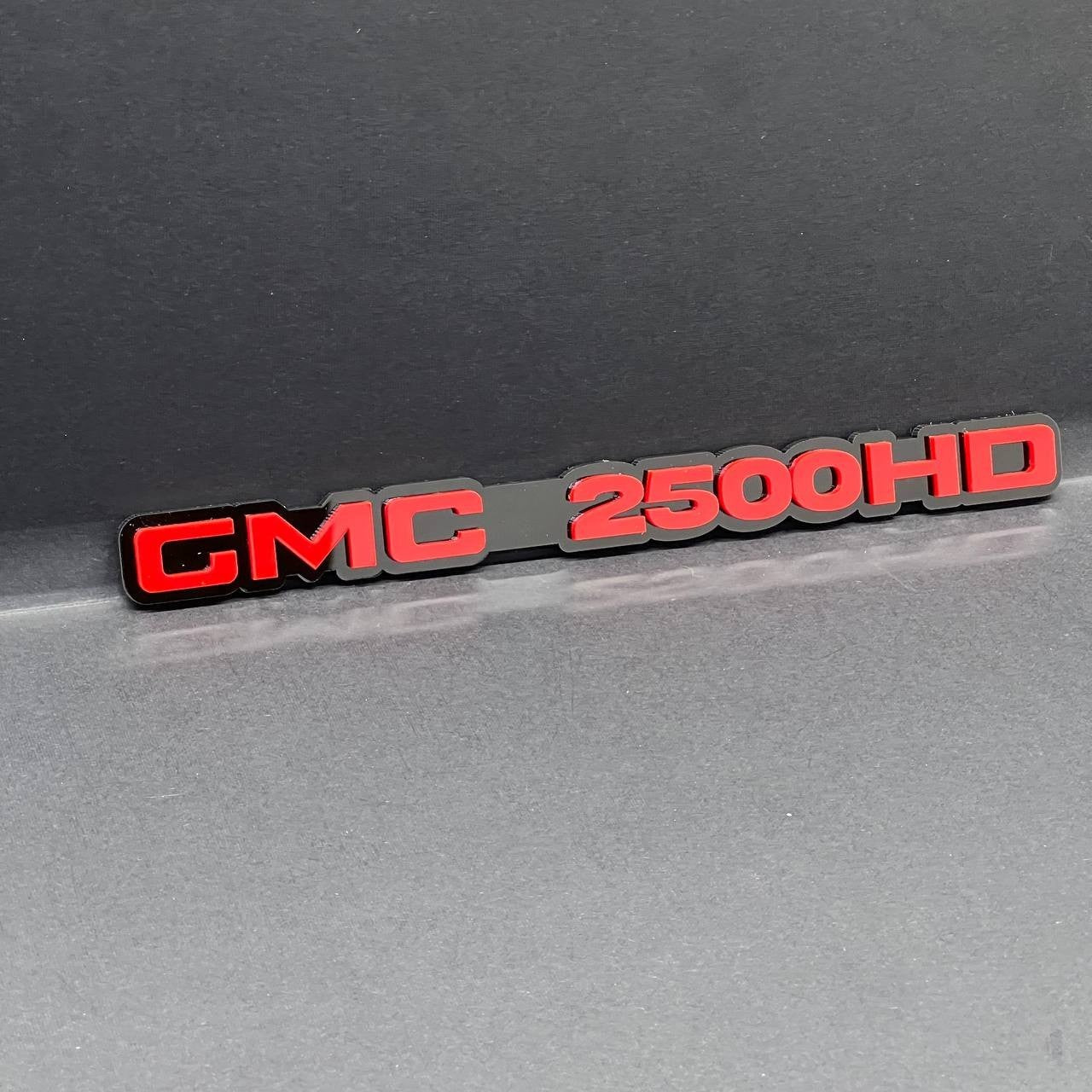 2pcs GMC 2500 HD Emblems Multicolor  – Side Fender Badges GMC 2500 HD