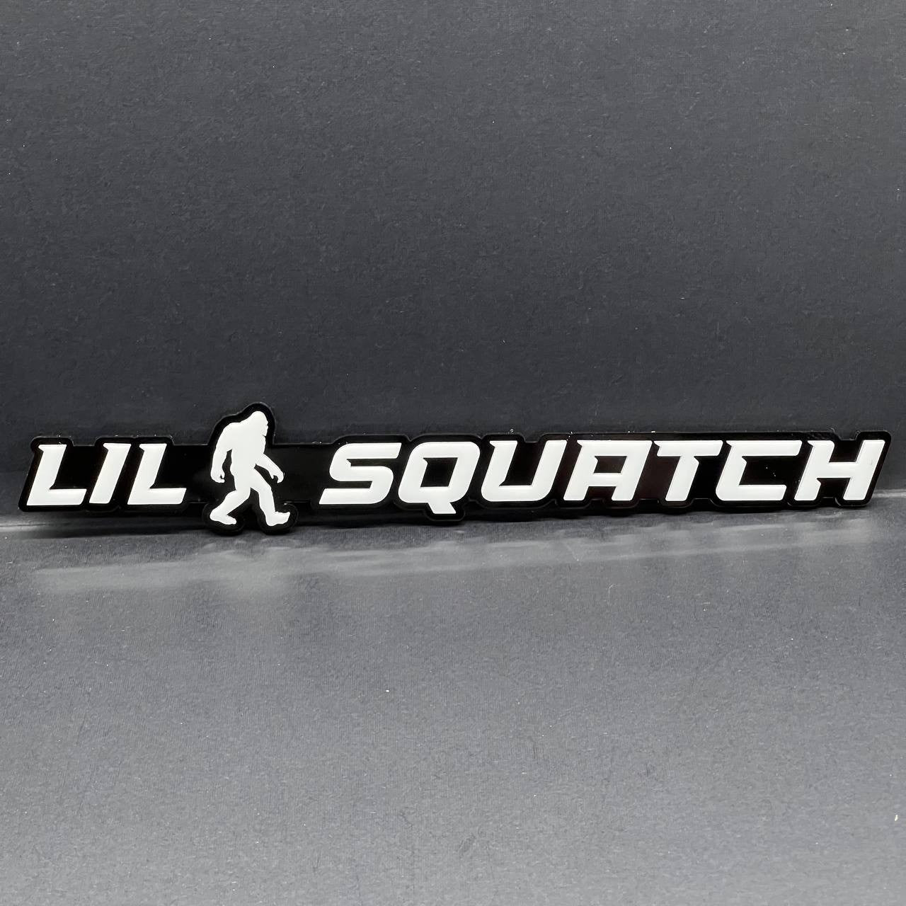 1pc LIL SQUATCH 3D Emblem – Custom Multicolor Acrylic Badge for Car, Truck & SUV