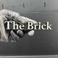 1PC The Brick Emblem – 3D Multicolor Acrylic Car & SUV Fender Badge