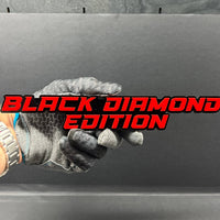 1PC BLACK DIAMOND Emblem – Custom 3D Multicolor Acrylic Fender & Trunk Badge