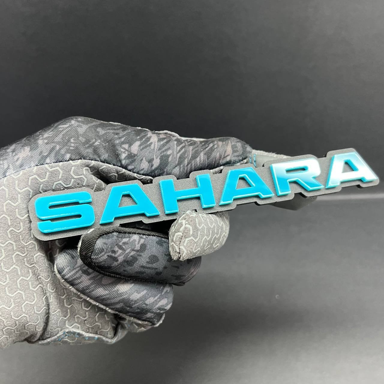 1PC SAHARA 3D multicolor emblem for Jeep Wrangler Sahara Multicolor
