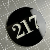Door Numbers & Signs – Personalized Custom House Number Plaques