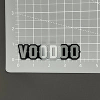 1PCS VOODOO 3D Acrylic Badge – Car Truck Fender Tailgate Sticker Decal