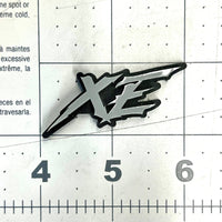 1pc XE Multicolor 3D Car Emblem – Durable Acrylic Fender & Trunk Decal