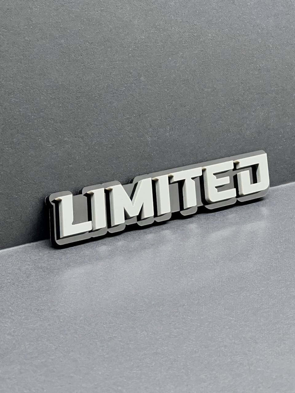 LIMITED Emblem Car/Truck, (2) BADGES, Fender Emblem  Agressive Raging