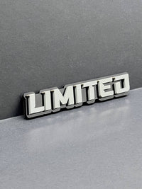 LIMITED Emblem Car/Truck, (2) BADGES, Fender Emblem  Agressive Raging