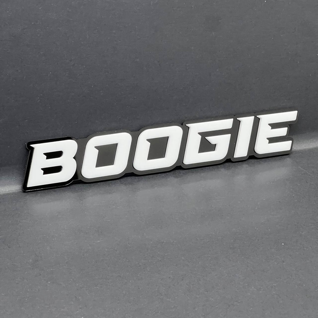 1pcs BOOGIE Multicolor Emblems – BOOGIE  Fender Badges for BOOGIE Emblem