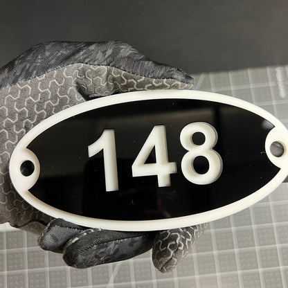 Custom 3D House Numbers – Modern Laser Cut Door Sign