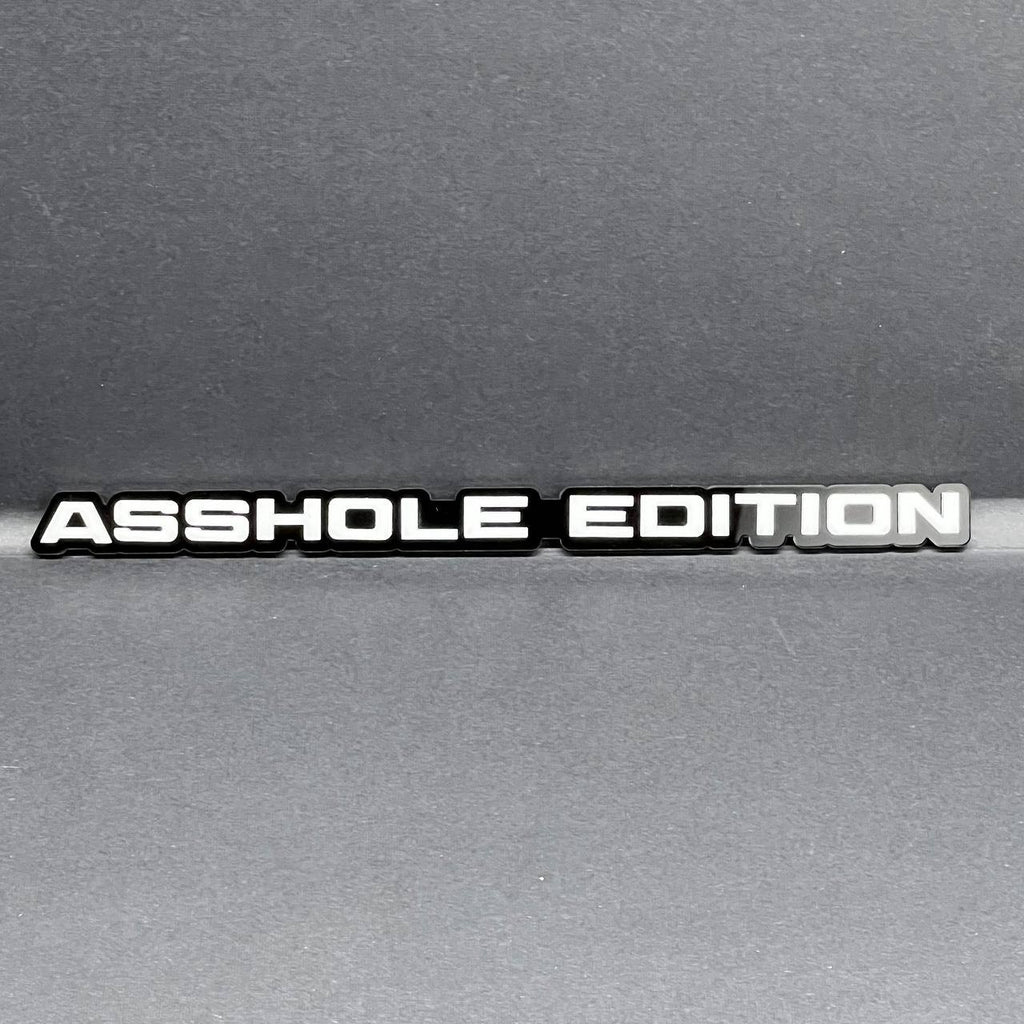 1PC A*S HOLE edition Emblem Custom Fender or Tailgate Badge for Car SUV or Truck