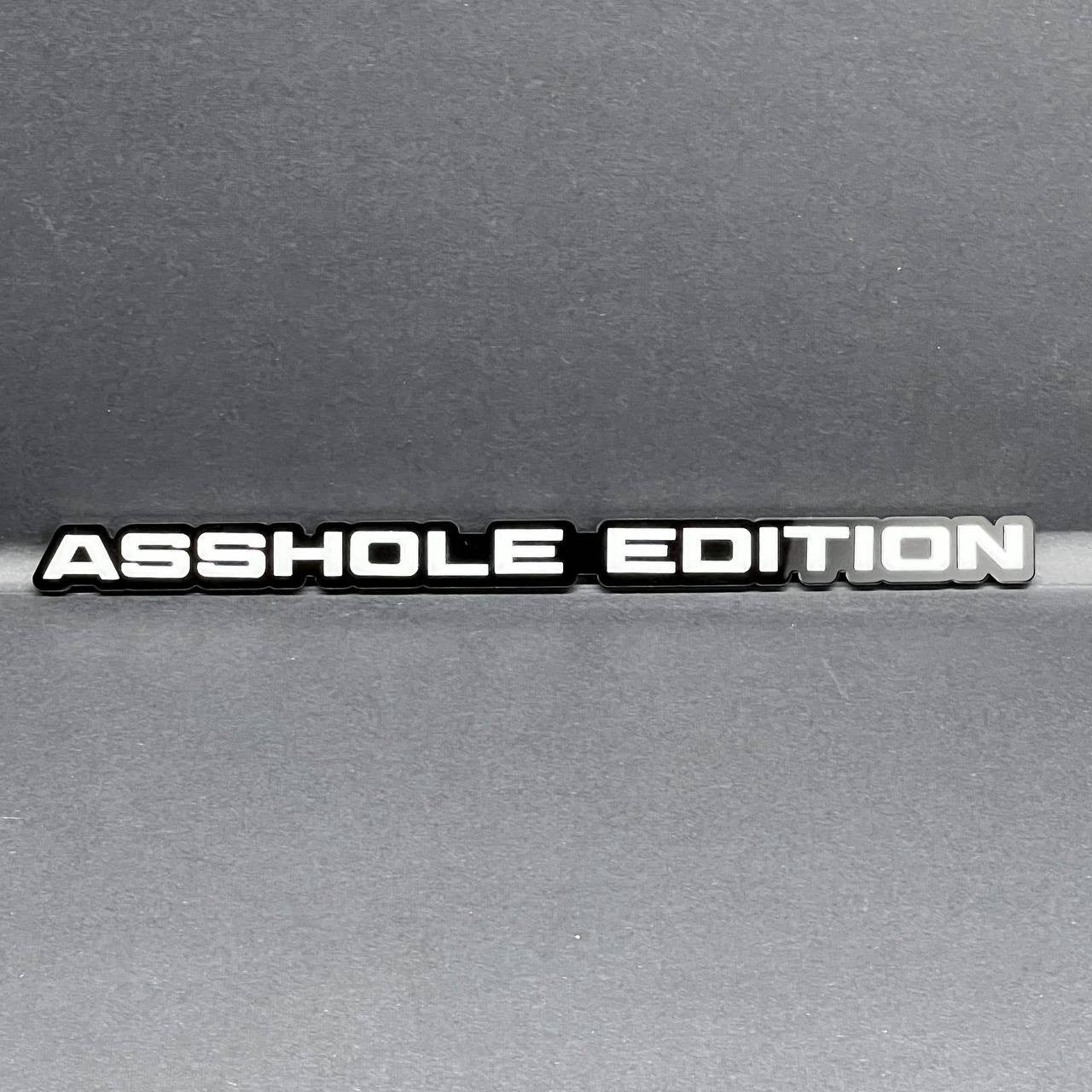 1PC A*S HOLE edition Emblem Custom Fender or Tailgate Badge for Car SUV or Truck