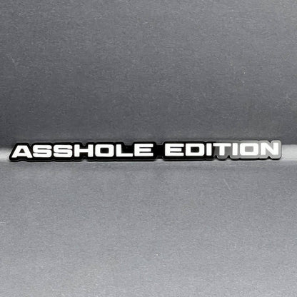 1PC A*S HOLE edition Emblem Custom Fender or Tailgate Badge for Car SUV or Truck
