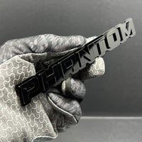 1PC PHANTOM Badge – 3D Multicolor Acrylic Car Truck SUV Fender & Tailgate Emblem