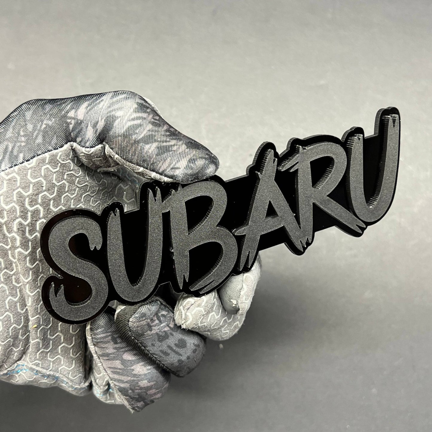 1pcs Subaru 3D Emblem – Multicolor Acrylic Car Badge Decal for Fender & Trunk