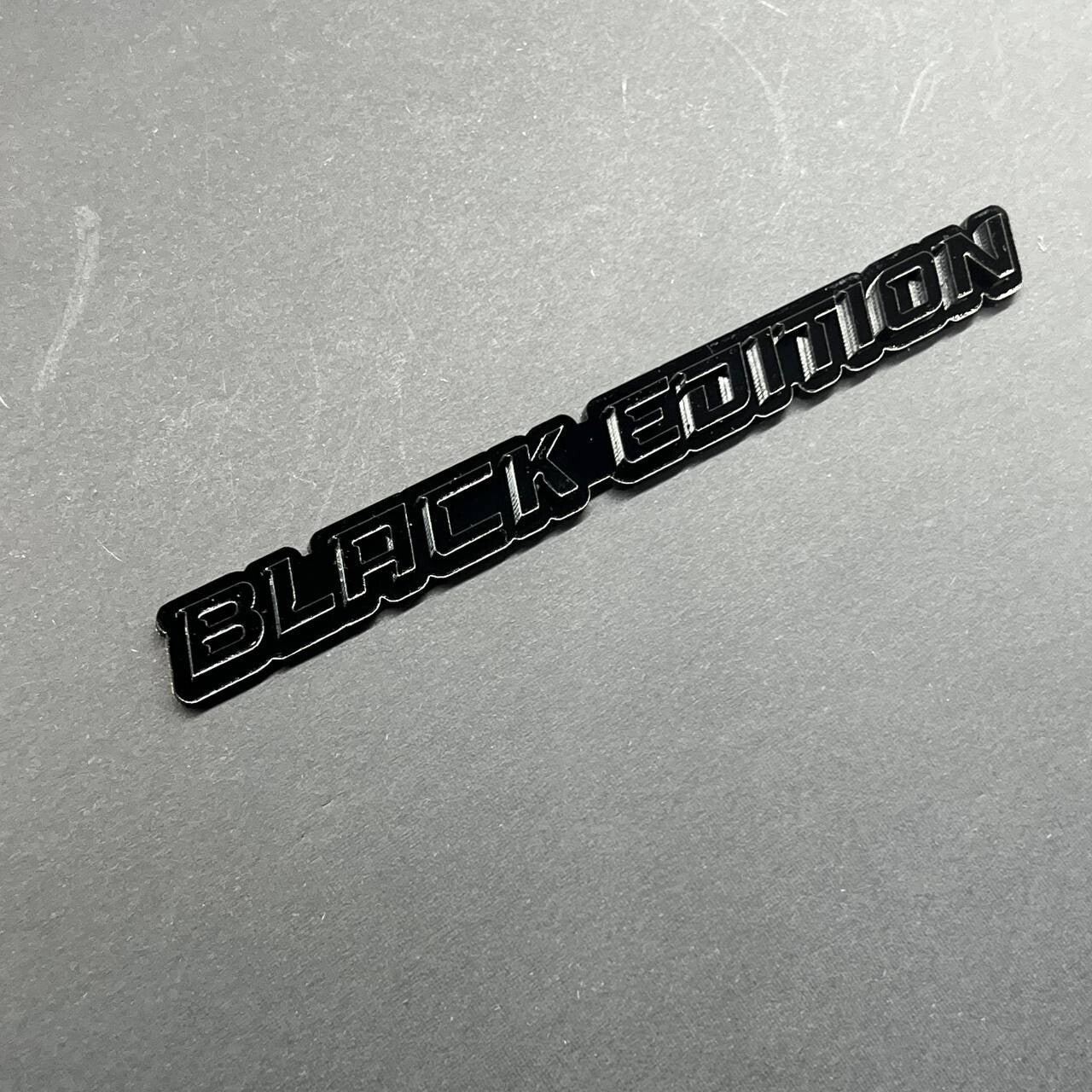 1pcs Black Edition Emblem Car Badges Badass 3D Sticker Decal Multicolor