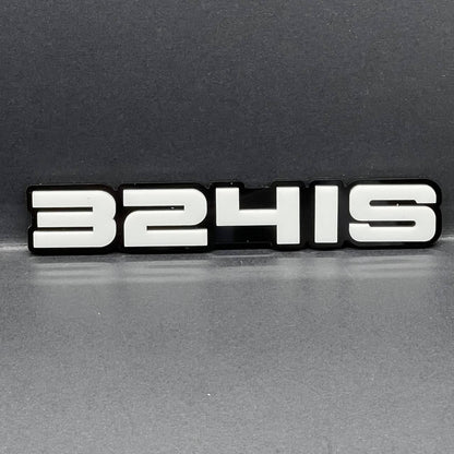 324IS Emblem – Multicolor 3D Acrylic Car, Truck & SUV Exterior Decal (1pcs)