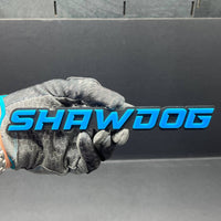 1PCS SHAWDOG Emblem – Durable 3D Multicolor Acrylic Car & SUV Fender Badge