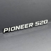 1PC PIONEER 520 Emblem –  3D Acrylic Fender or Tailgate Badge for Car