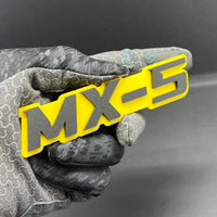 1pc Emblem MX - 5 mazda MX-5 Rear Bumper Badge Emblem Logo