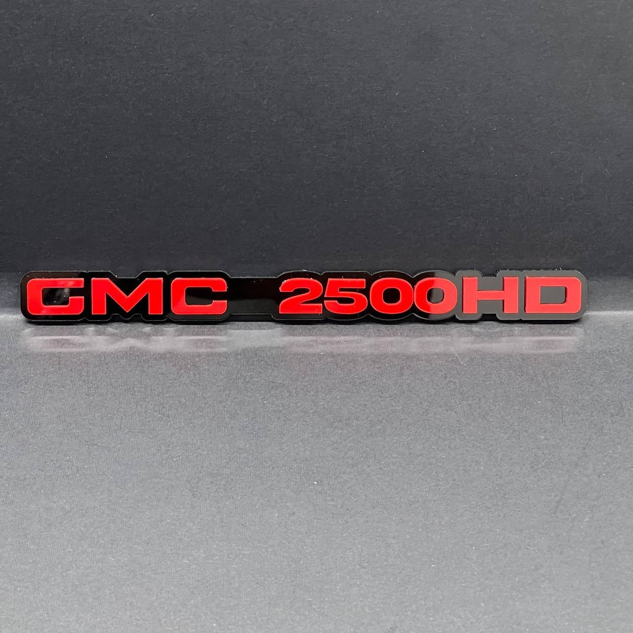 2pcs GMC 2500 HD Emblems Multicolor  – Side Fender Badges GMC 2500 HD