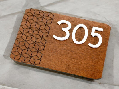 House Number Plaque Personalized Home Address Sign house number