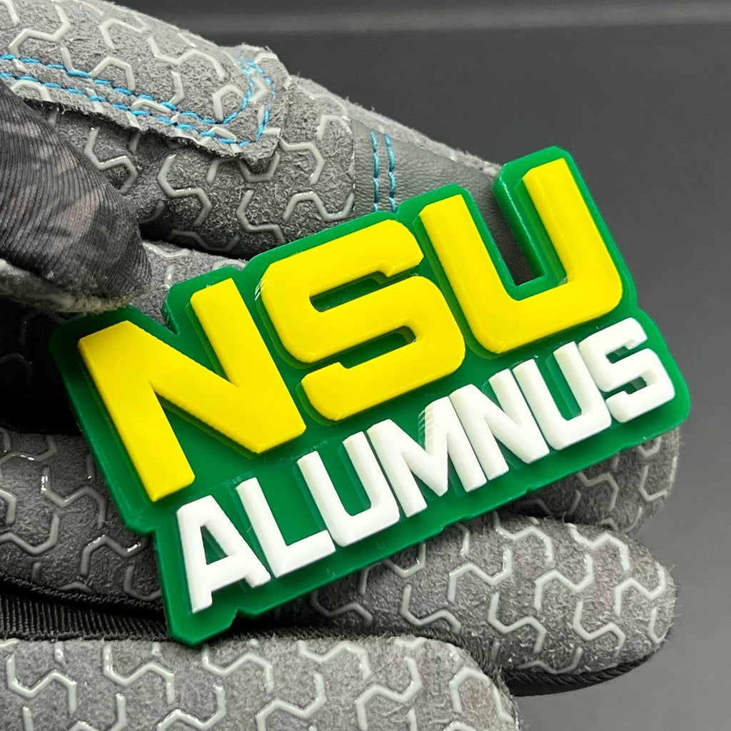 1PC NSU ALUMNUS 3D Acrylic Emblem Badge for Car SUV or Truck – Fender/Tailgate
