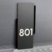 Custom House Number Sign – Personalized Multicolor Address Plaque for Door
