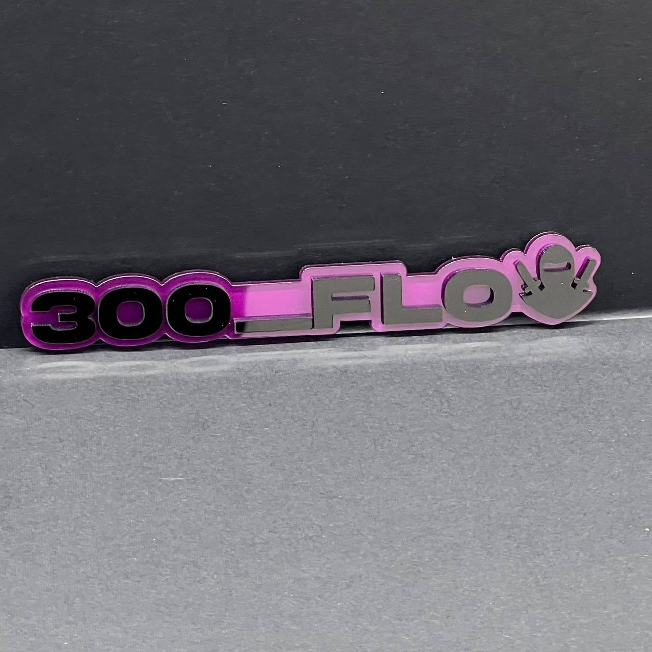 1PC 300 FLO Emblem – Acrylic Tailgate or Fender Badge