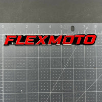 1PC FLEXMOTO Emblem – 3D Acrylic Tailgate or Fender Badge for Truck SUV Car