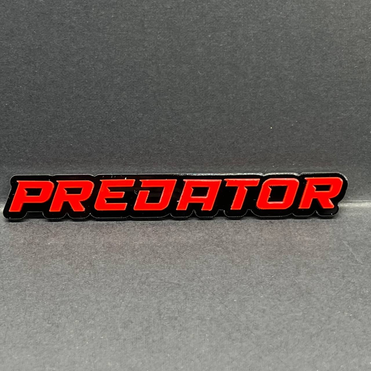 1PC Predator Emblem – Custom 3D Acrylic Multicolor Badge for Ford F-150 & Trucks