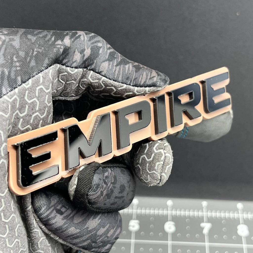 1PC EMPIRE Emblem – Multicolor 3D Acrylic Fender or Tailgate Car Badge Decal