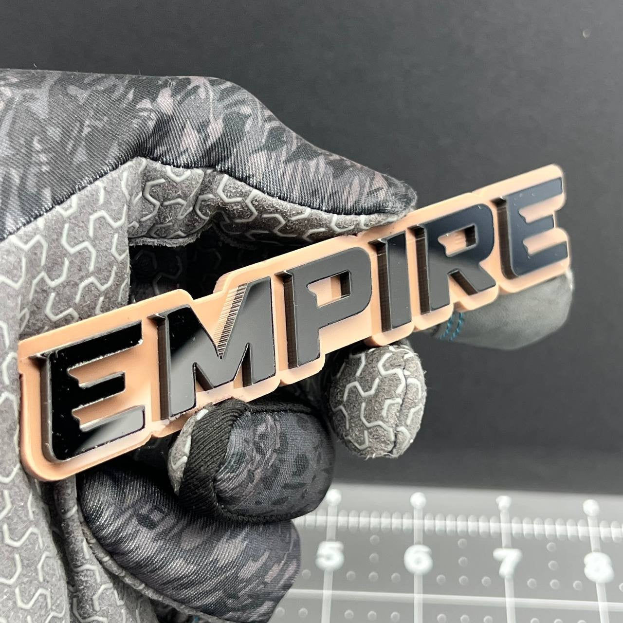 1PC EMPIRE Emblem – Multicolor 3D Acrylic Fender or Tailgate Car Badge Decal