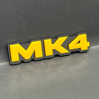 1PC MK4 Emblem – Fender Tailgate Badge Logo Decal For VW Golf Jetta Bora MK4
