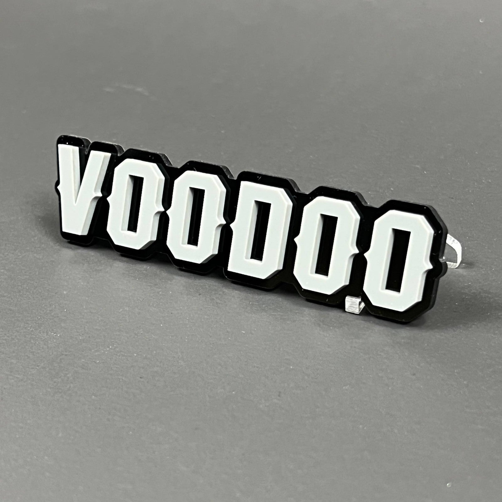 1PCS VOODOO 3D Acrylic Badge – Car Truck Fender Tailgate Sticker Decal