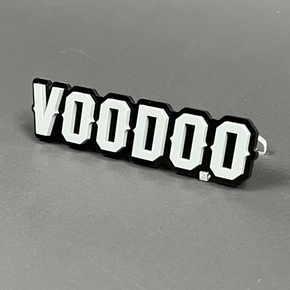 1PCS VOODOO 3D Acrylic Badge – Car Truck Fender Tailgate Sticker Decal