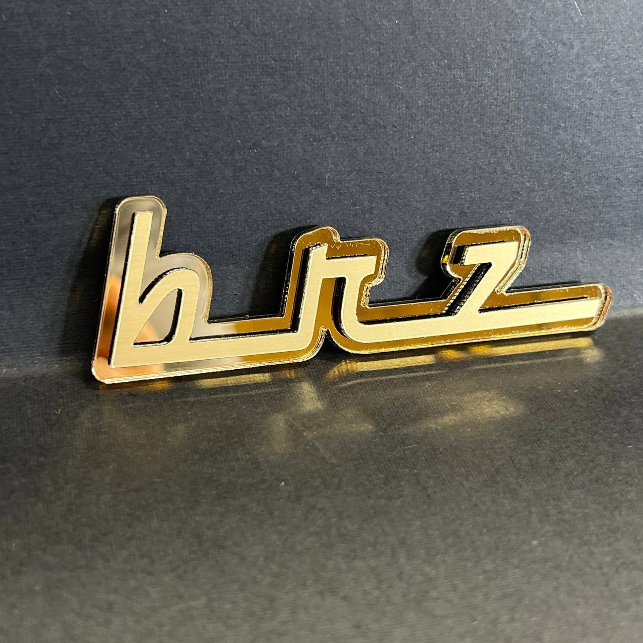 1PC BRZ Emblem – 3D Acrylic Fender or Trunk Badge for Subaru Models